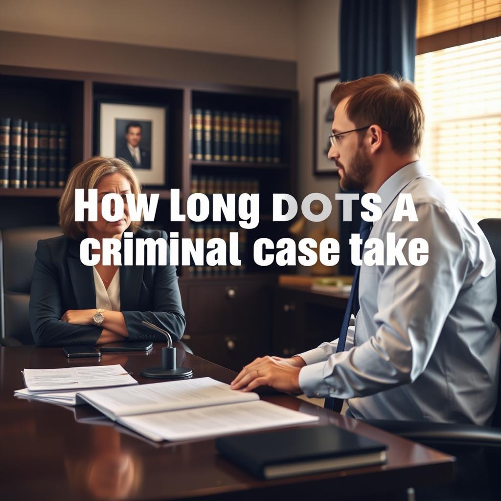 How long does a criminal case take in Navy Yard
