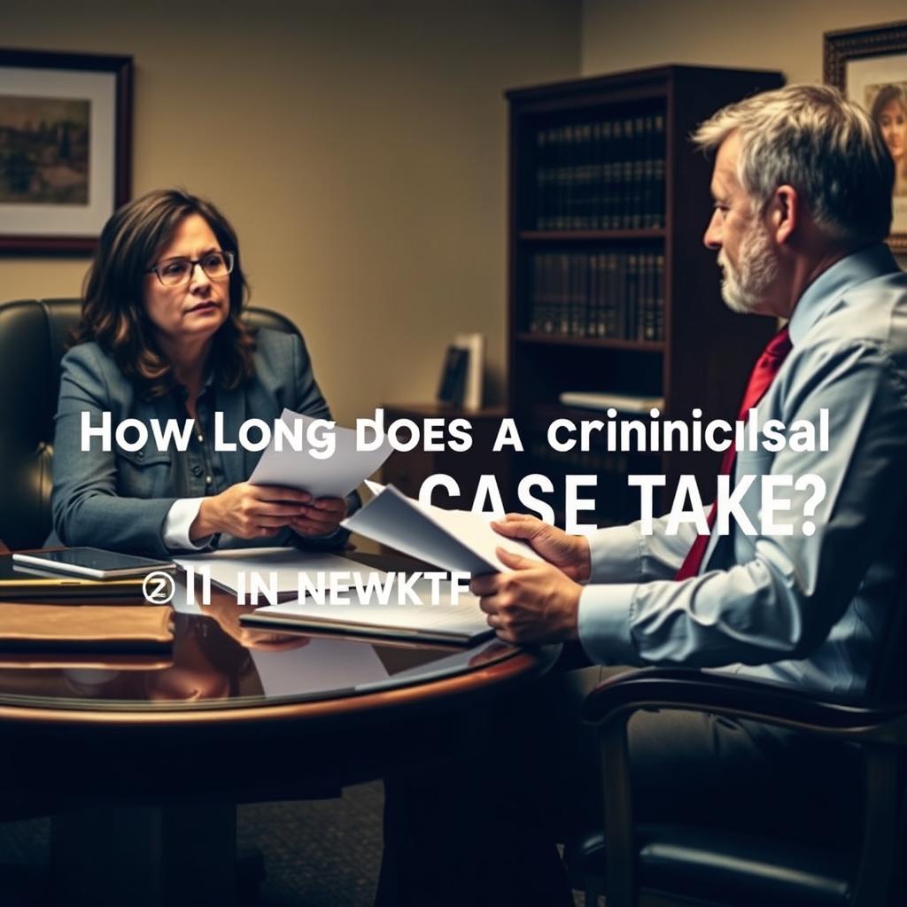 How long does a criminal case take in New Kent County