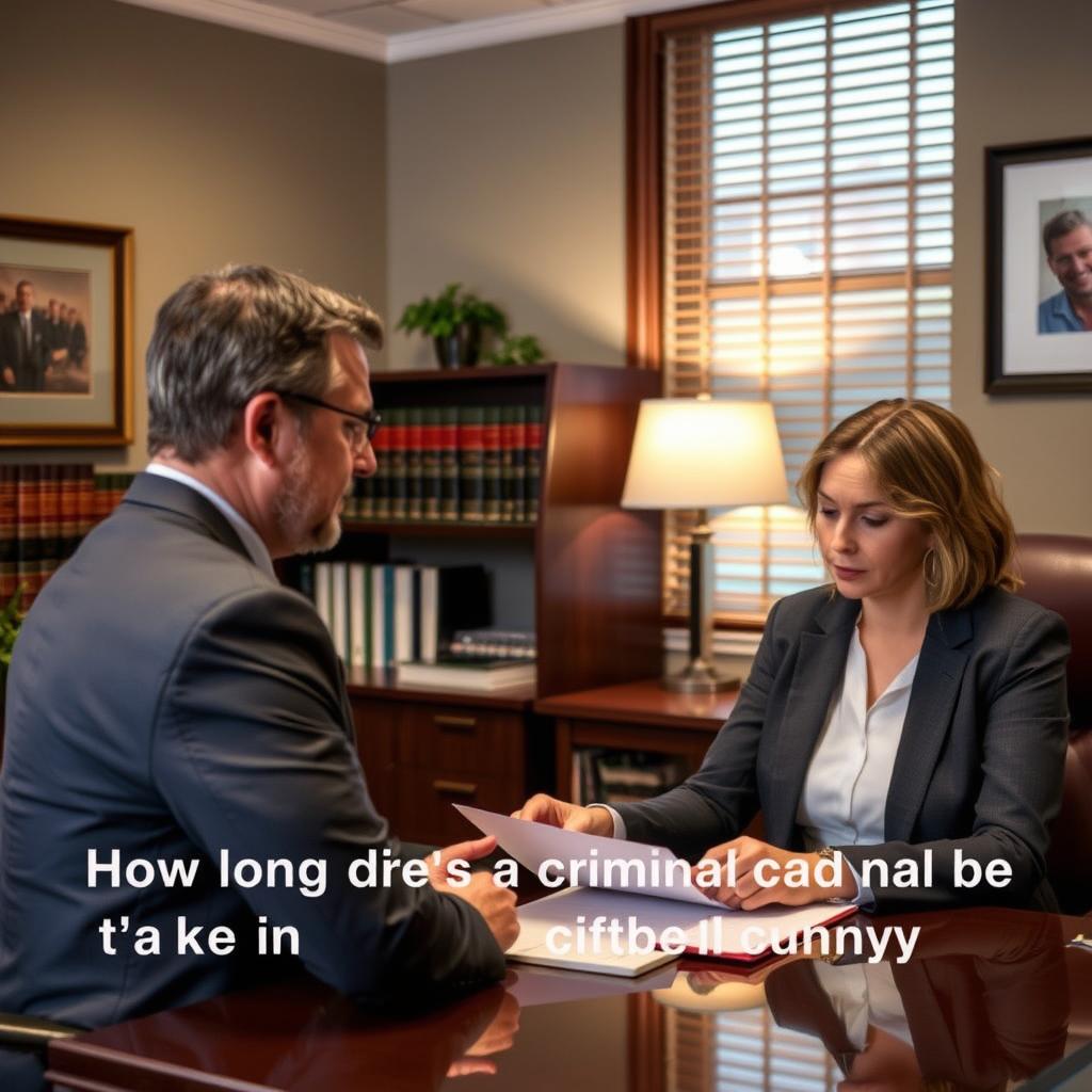 How long does a criminal case take in Prince William County