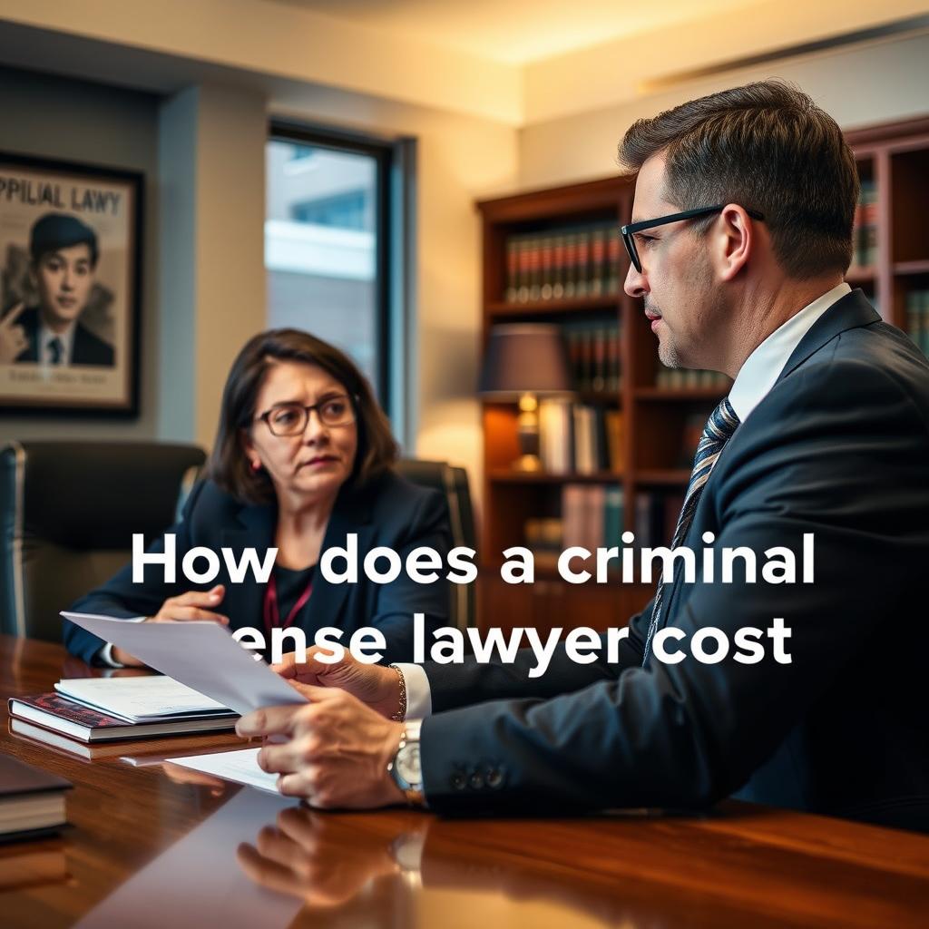 How much does a criminal defense lawyer cost in Southwest Waterfront