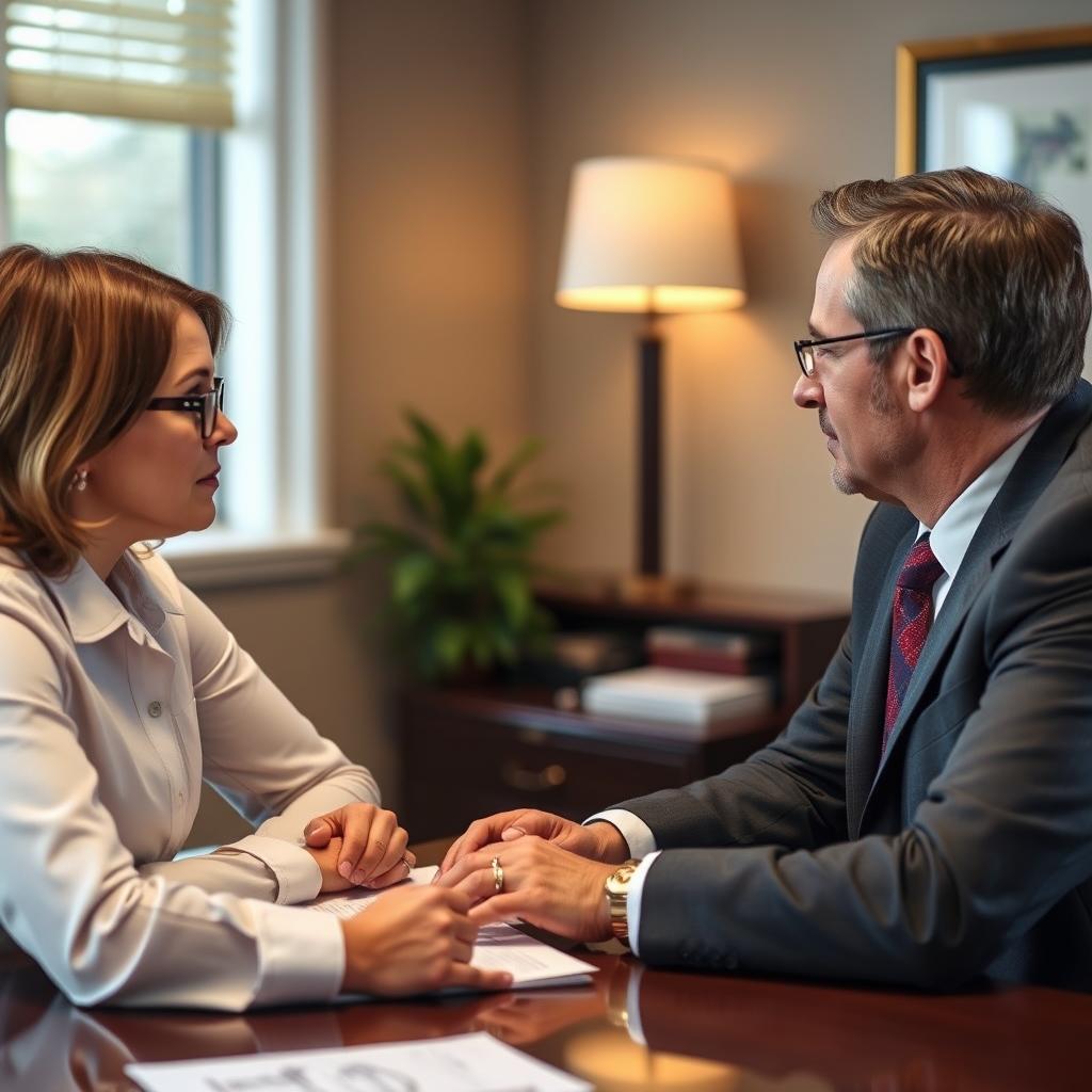 How is child custody decided in Alexandria