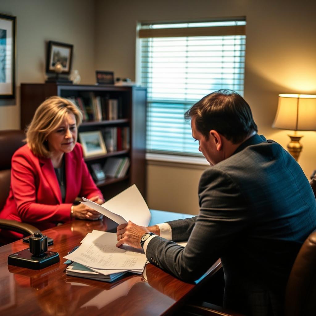 How is child custody decided in Bedford County