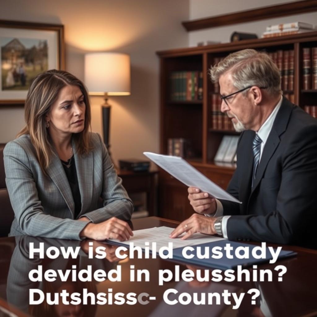 How is child custody decided in Dutchess County
