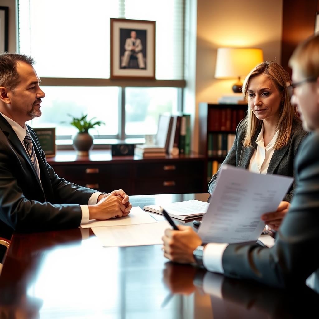 How is child custody decided in Falls Church
