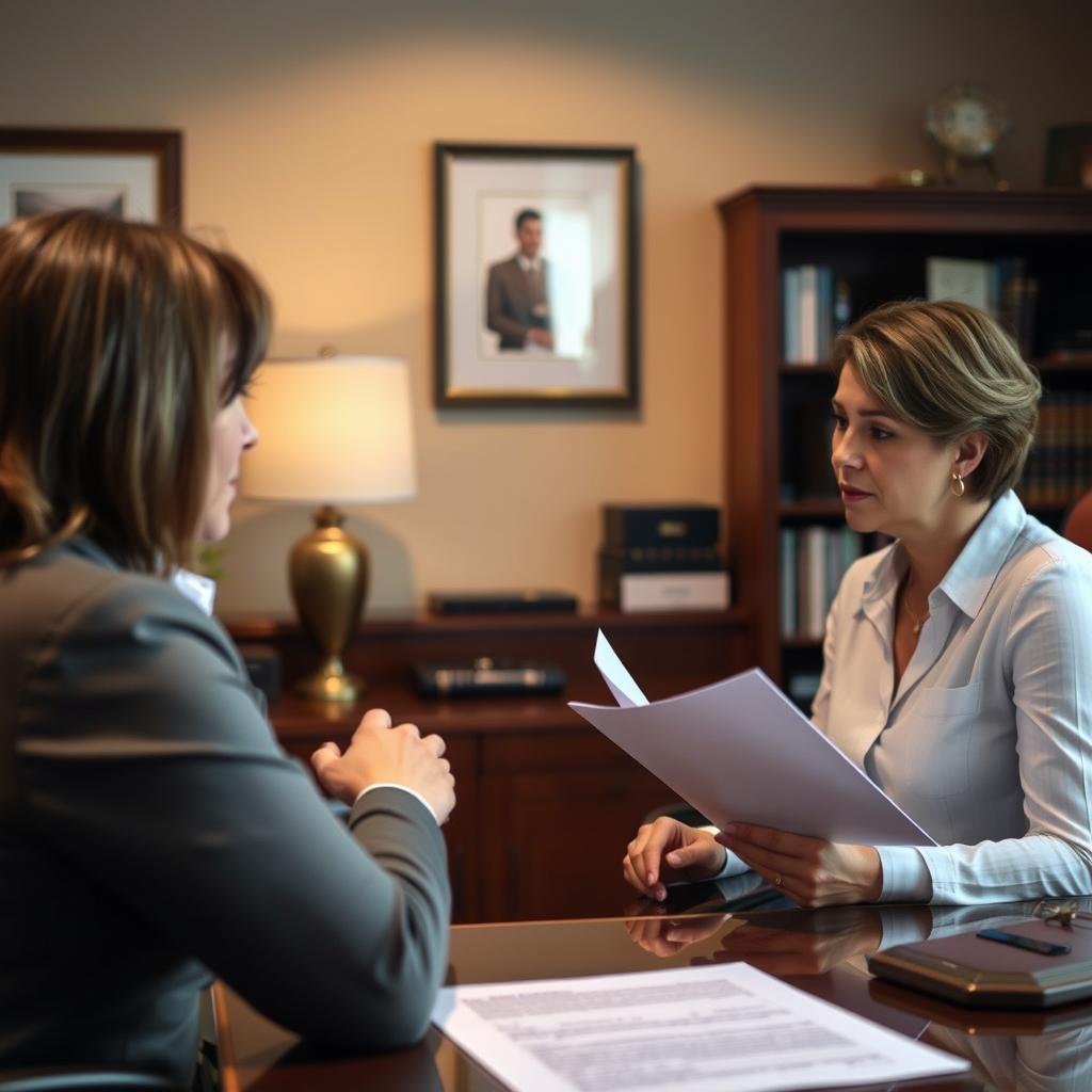 How is child custody decided in Falls Church