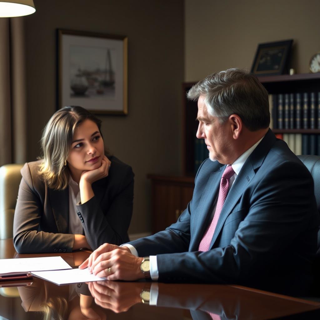 How is child custody decided in King George County