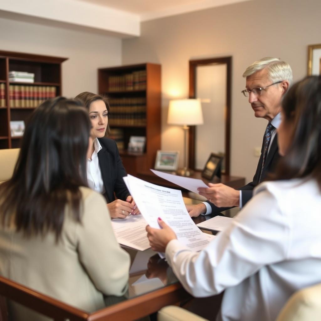 How is child custody decided in Monroe County