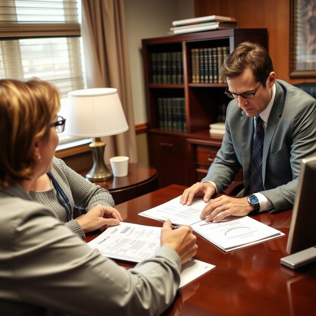How is child custody decided in Roanoke County