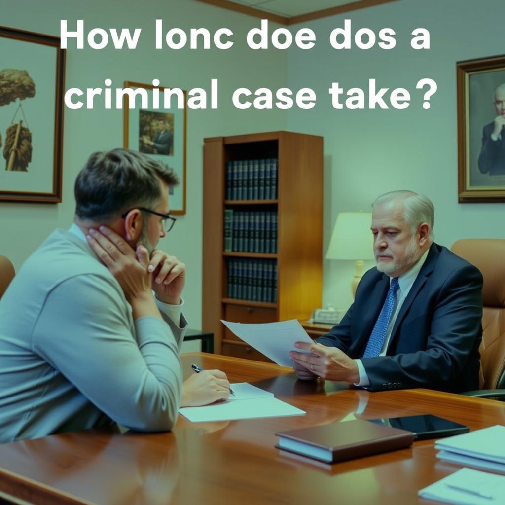 How long does a criminal case take in Madison County