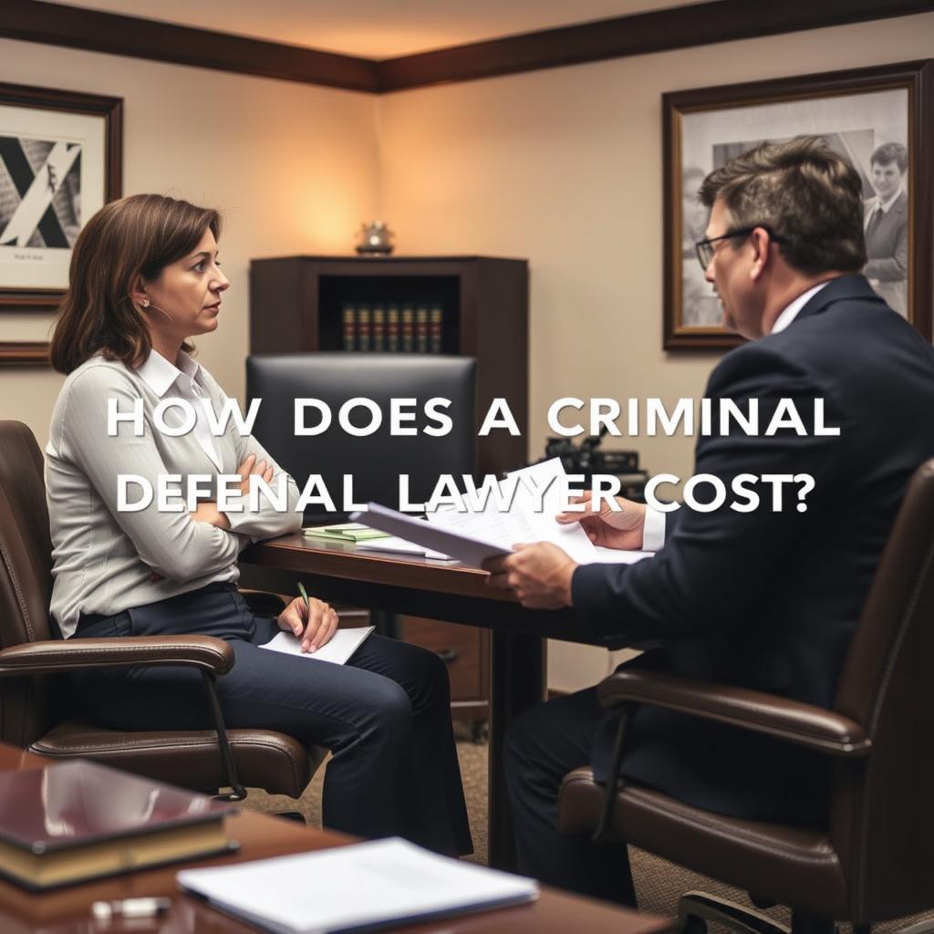 How much does a criminal defense lawyer cost in Shenandoah