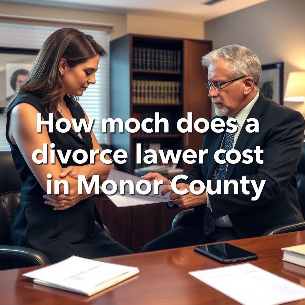 How much does a divorce lawyer cost in Monroe County